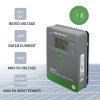 Qoltec Solarny regulator ładowania MPPT z czujnikiem temperatury 40A |  12V/24V | LCD | 2xUSB | Bluetooth | APP | GEL | LiFePO4